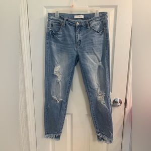 Kancan distressed jeans